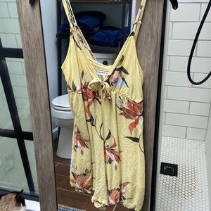RVCA tropical romper for summer s